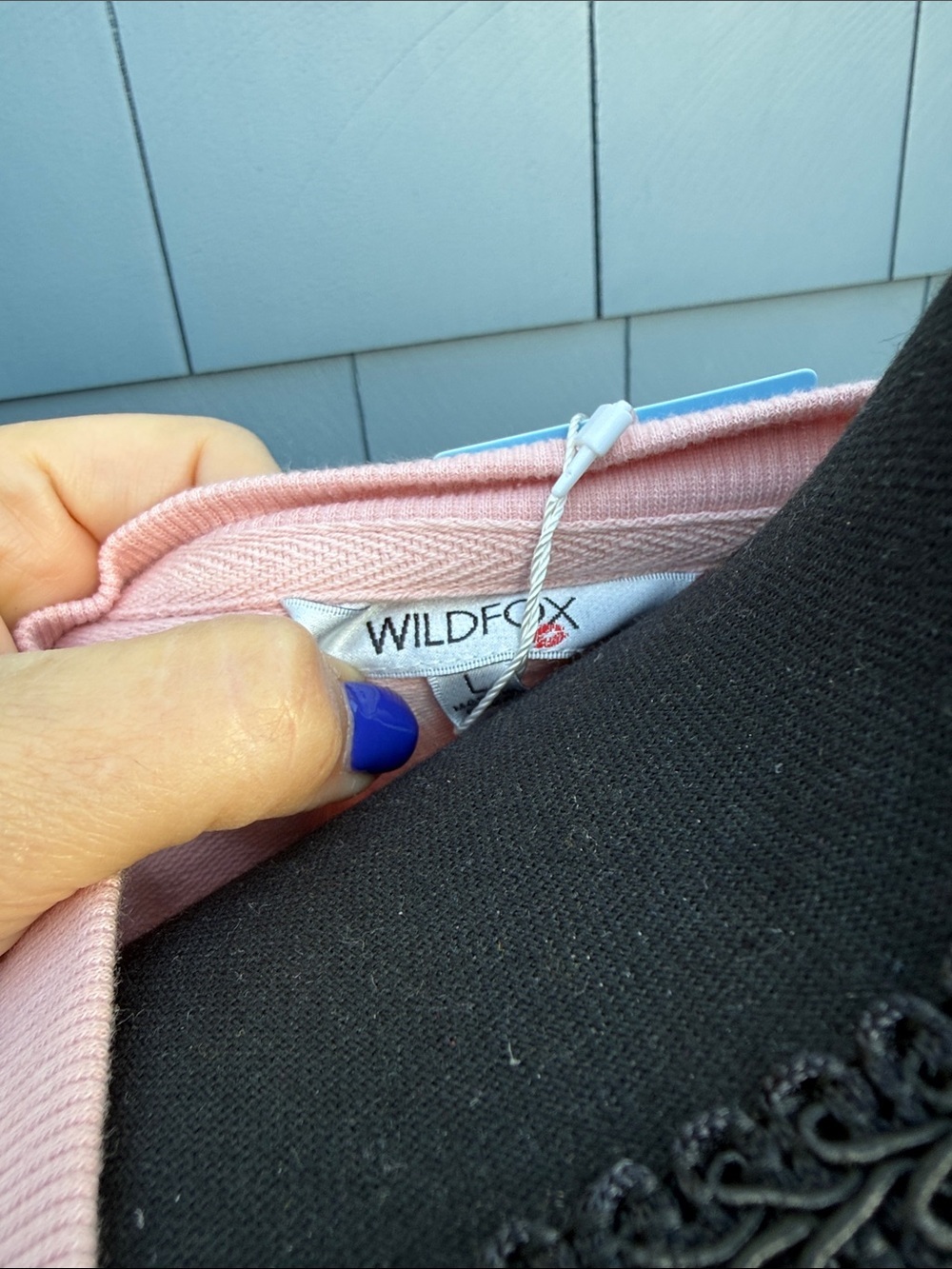 Wildfox Pink Sweatshirt with Red "Coffee & Sunshine" Graphic XL - Picture 7 of 7